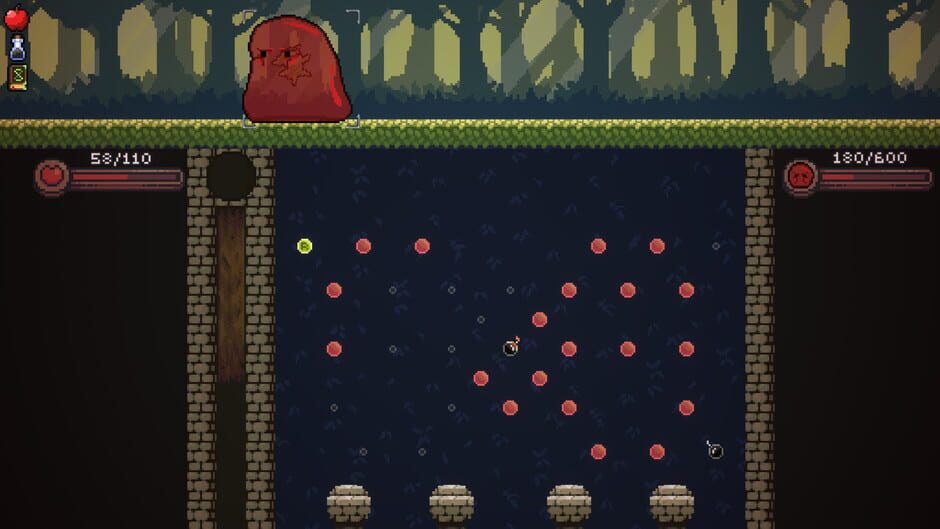 Screenshot from Peglin