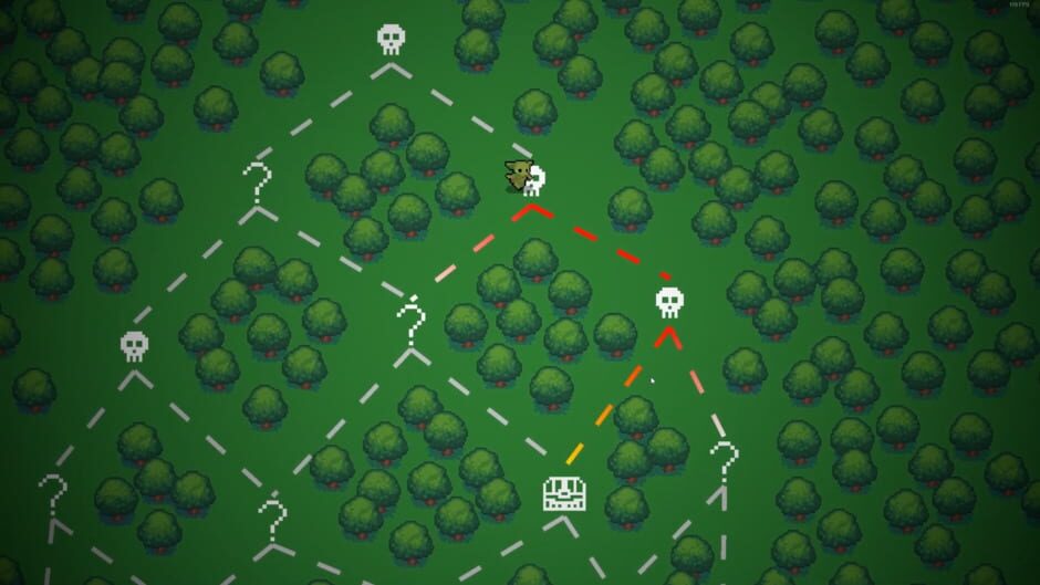 Screenshot from Peglin