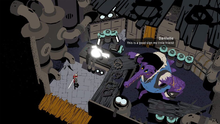 Screenshot from Creature in the Well