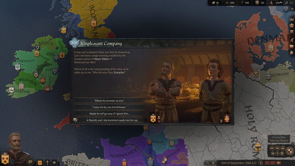 Screenshot from Crusader Kings III