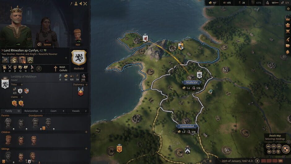Screenshot from Crusader Kings III