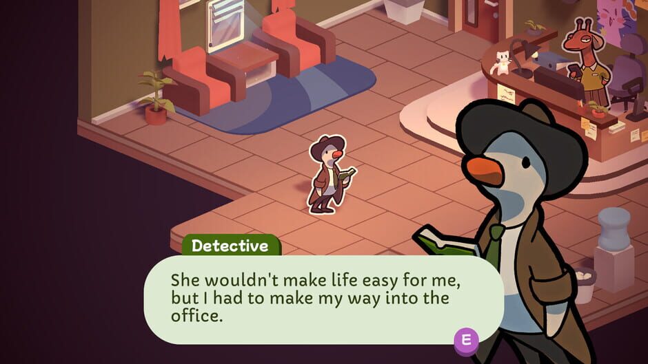 Screenshot from Duck Detective: The Secret Salami