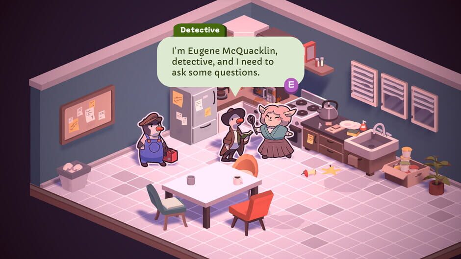 Screenshot from Duck Detective: The Secret Salami