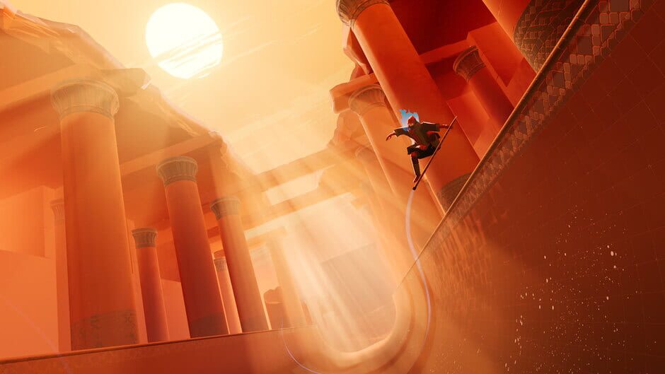 Screenshot from Sword of the Sea