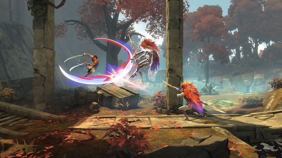 Screenshot from Prince of Persia: The Lost Crown