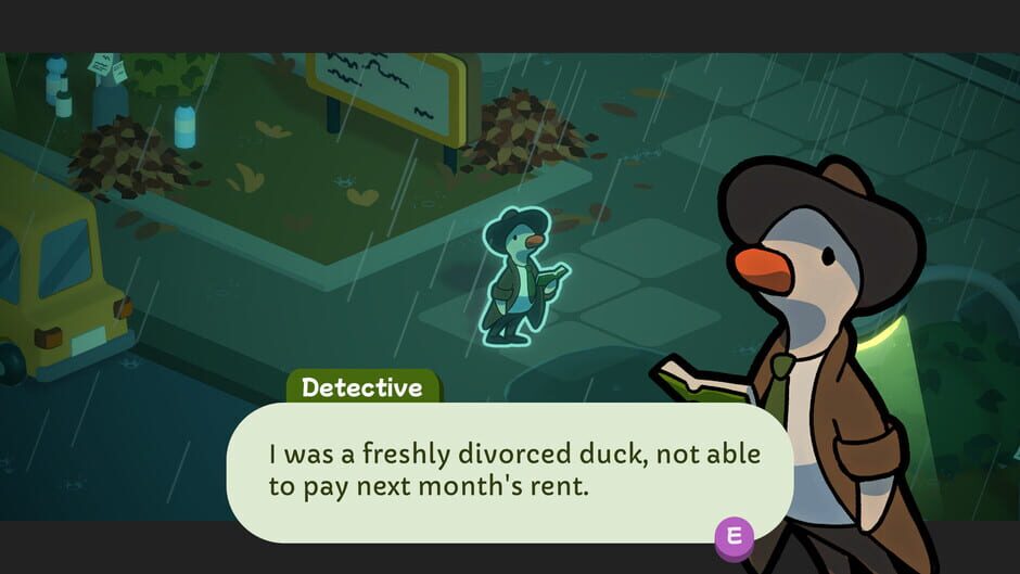 Screenshot from Duck Detective: The Secret Salami