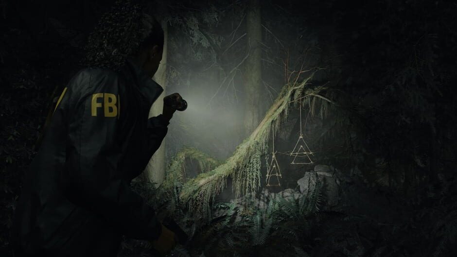 Screenshot from Alan Wake II