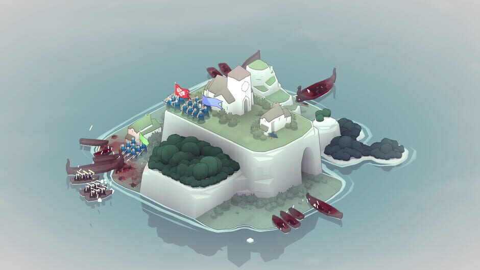 Screenshot from Bad North: Jotunn Edition