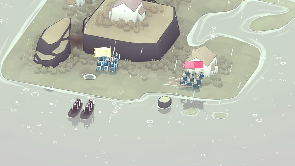 Screenshot from Bad North: Jotunn Edition