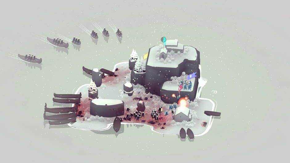 Screenshot from Bad North: Jotunn Edition