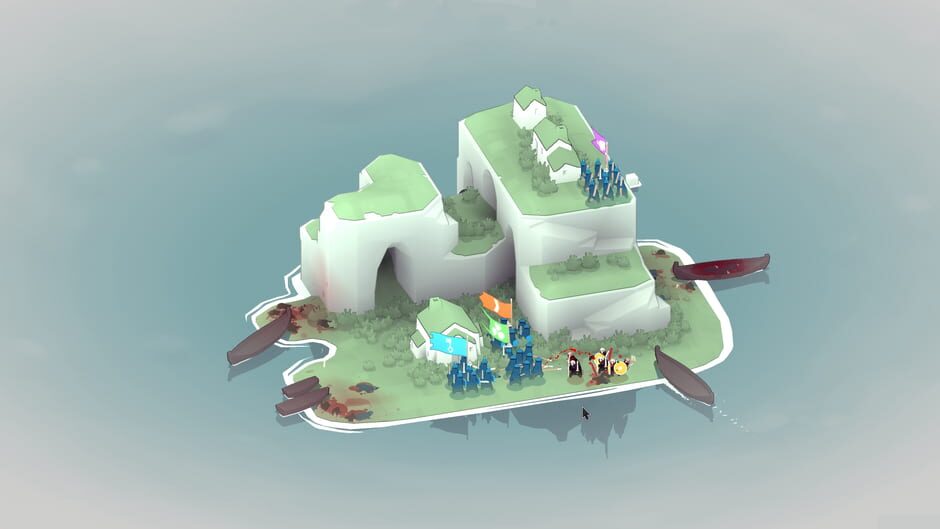 Screenshot from Bad North: Jotunn Edition