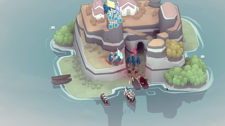 Screenshot from Bad North: Jotunn Edition