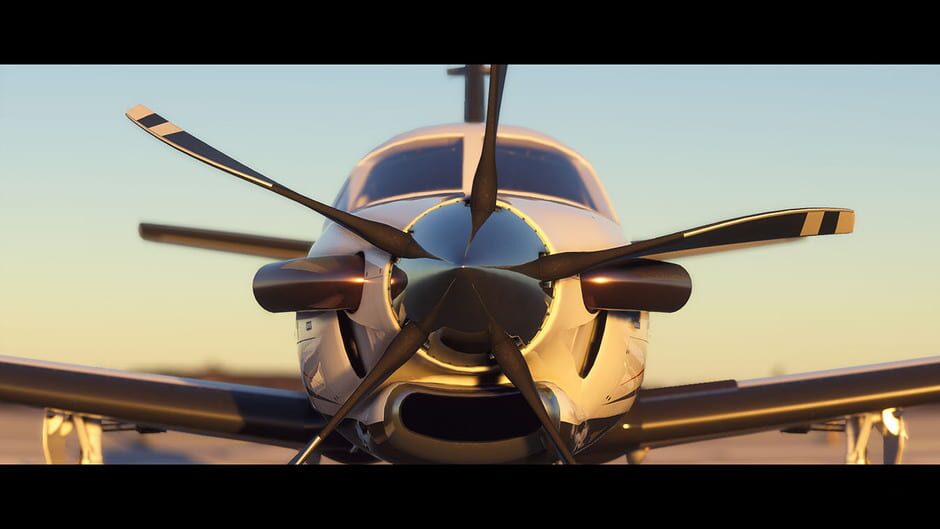 Screenshot from Microsoft Flight Simulator