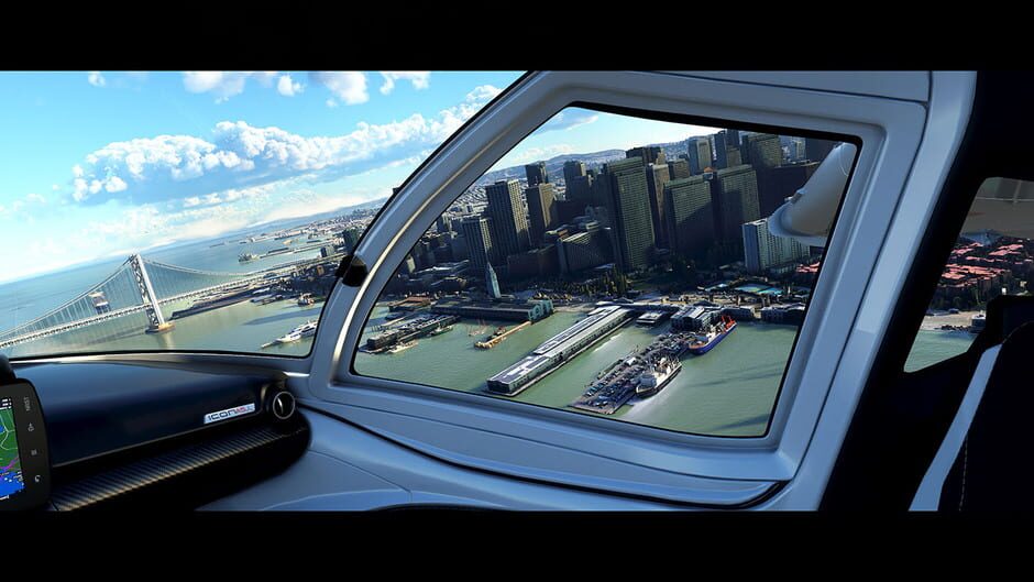 Screenshot from Microsoft Flight Simulator