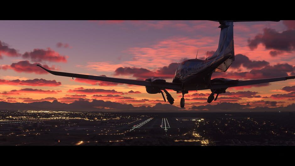 Screenshot from Microsoft Flight Simulator