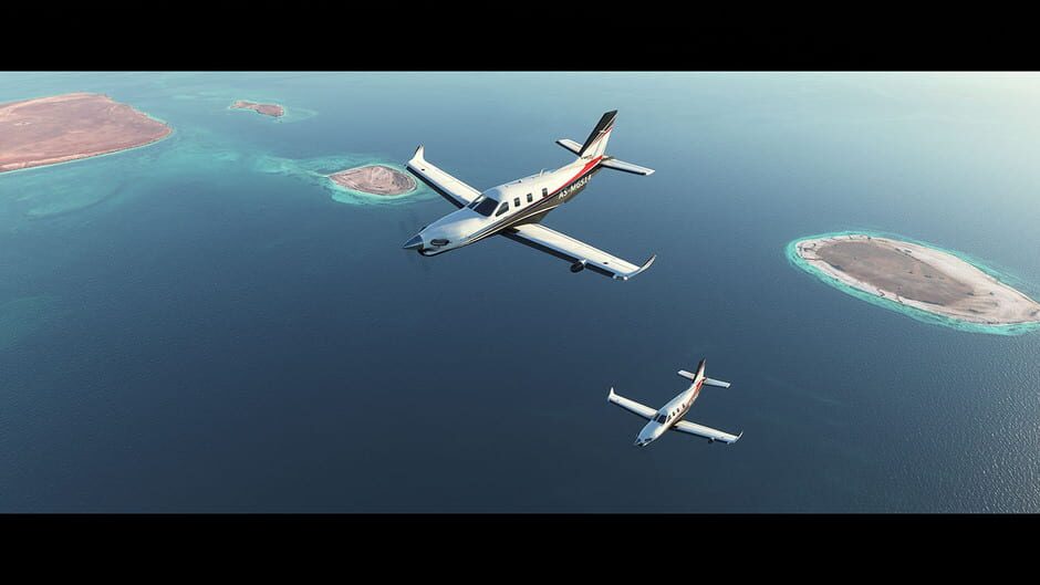 Screenshot from Microsoft Flight Simulator