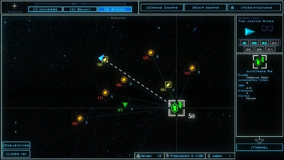 Screenshot from Duskers