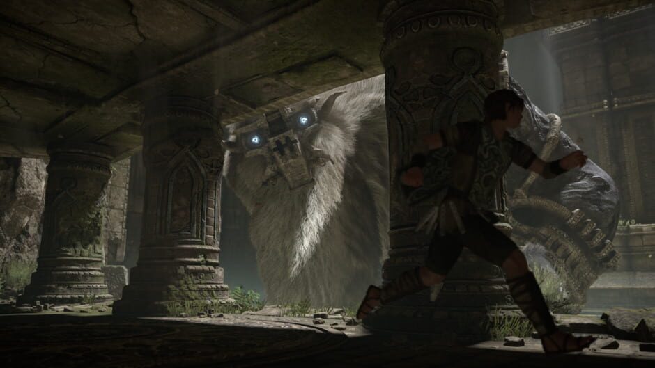 Screenshot from Shadow of the Colossus