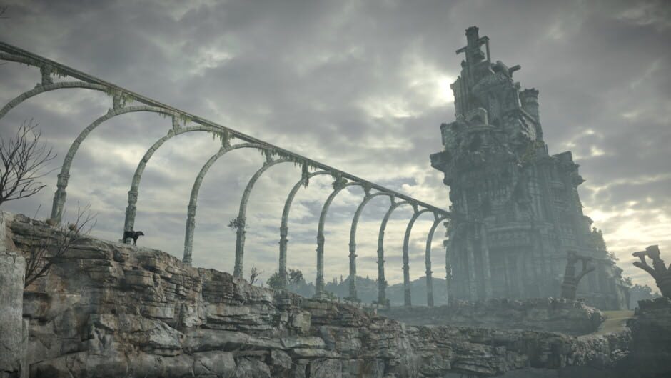 Screenshot from Shadow of the Colossus