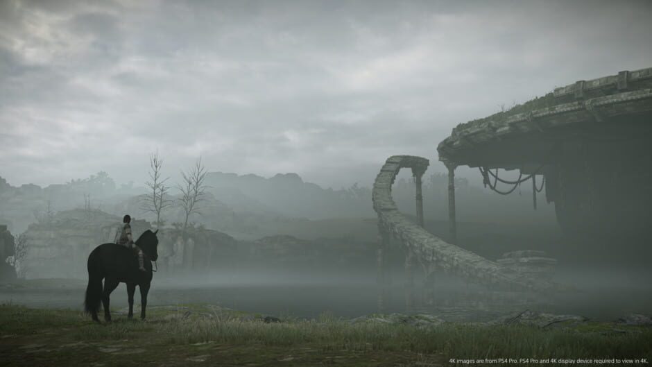Screenshot from Shadow of the Colossus
