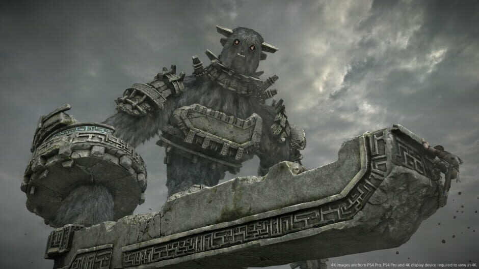 Screenshot from Shadow of the Colossus