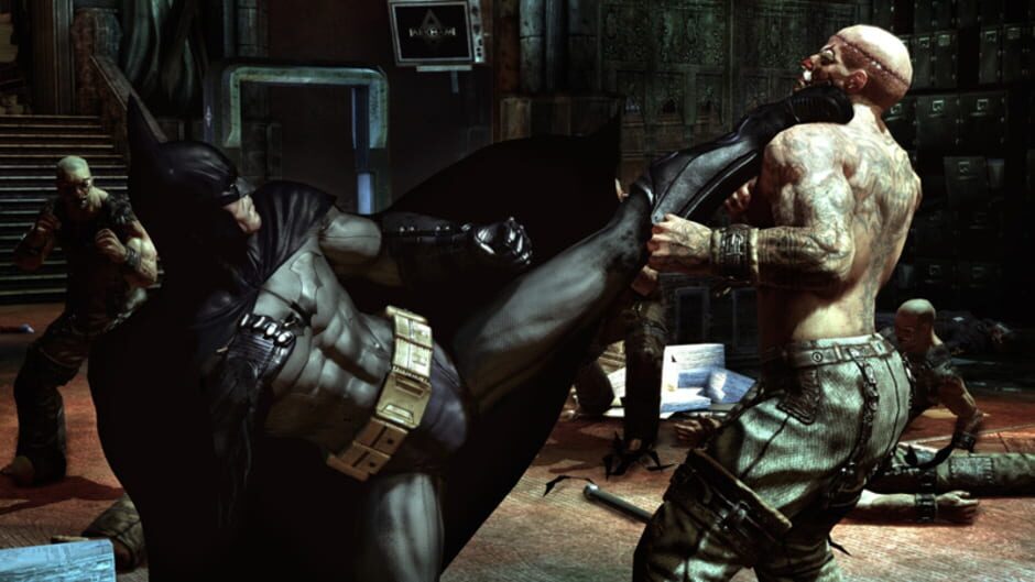 Screenshot from Batman: Arkham Asylum