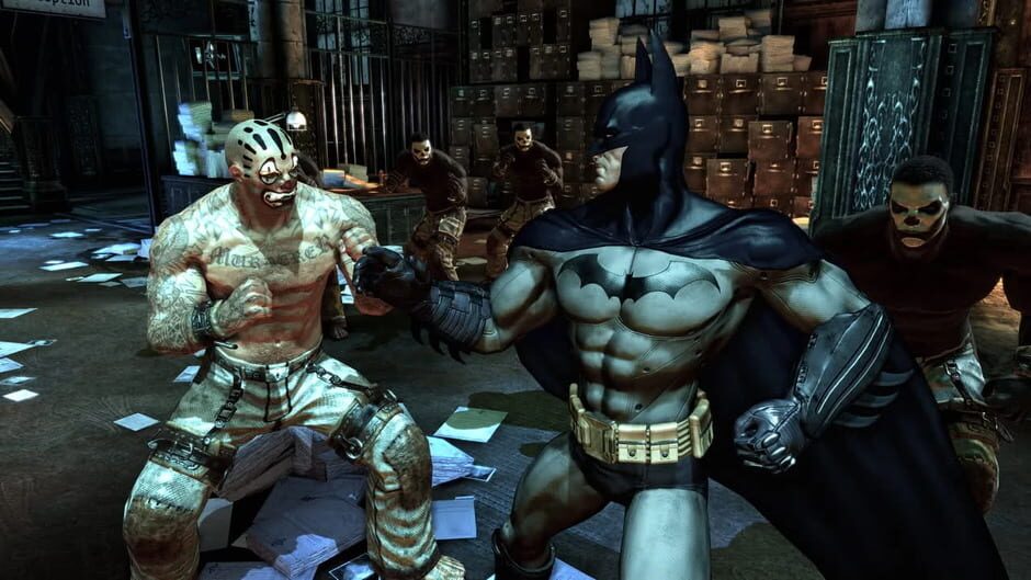 Screenshot from Batman: Arkham Asylum