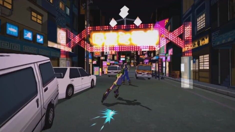 Screenshot from Jet Grind Radio