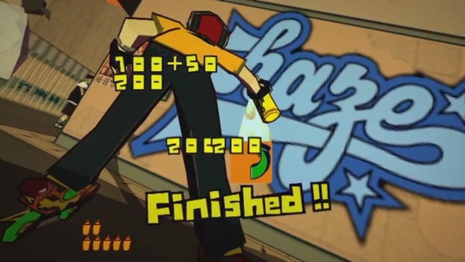 Screenshot from Jet Grind Radio