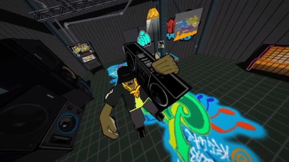 Screenshot from Jet Grind Radio