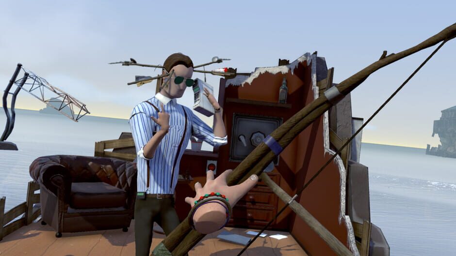 Screenshot from Sam & Dan: Floaty Flatmates