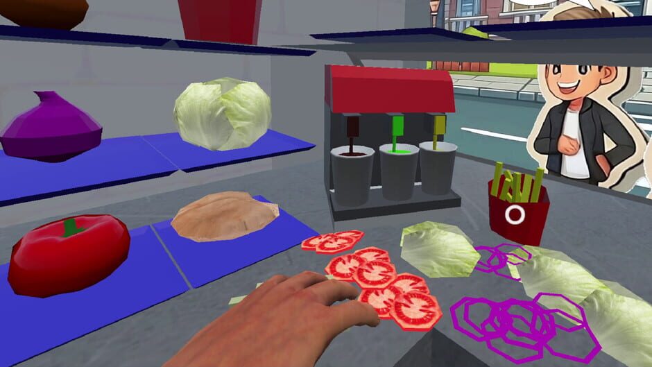 Screenshot from Kebab Simulator VR