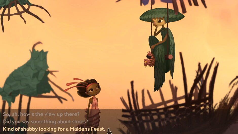 Screenshot from Broken Age