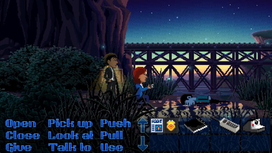 Screenshot from Thimbleweed Park