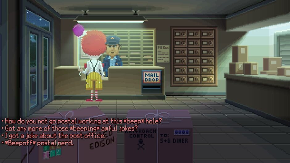 Screenshot from Thimbleweed Park