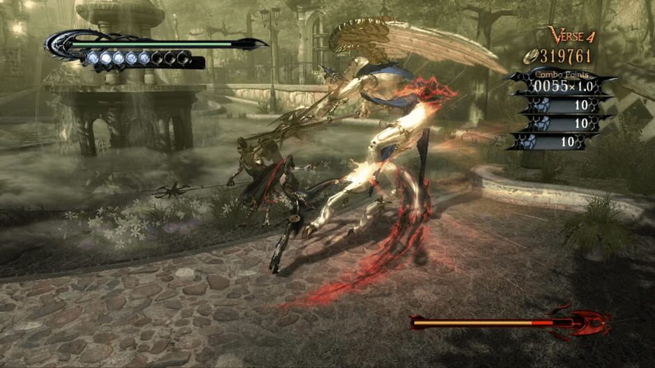 Screenshot from Bayonetta