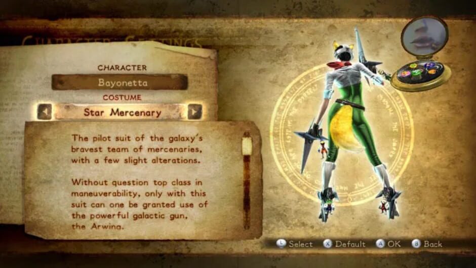 Screenshot from Bayonetta 2