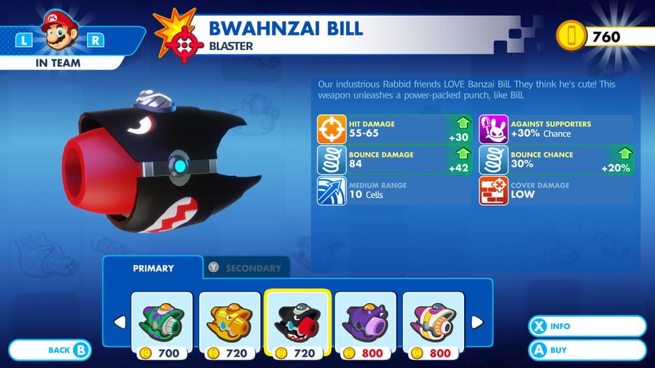 Screenshot from Mario + Rabbids Kingdom Battle