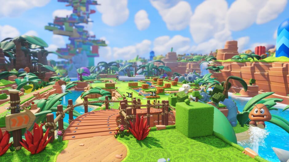 Screenshot from Mario + Rabbids Kingdom Battle