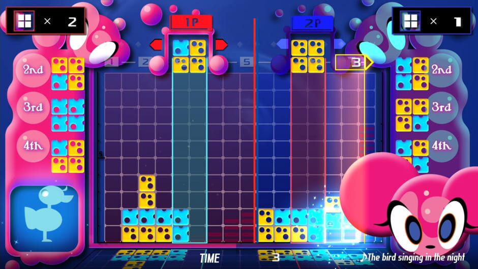 Screenshot from Lumines Remastered