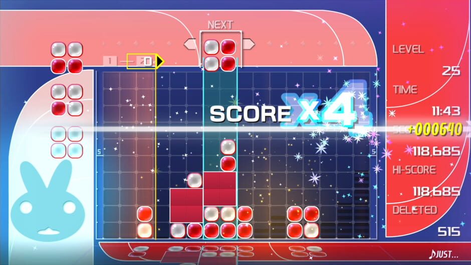 Screenshot from Lumines Remastered