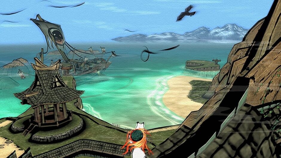 Screenshot from Ōkami HD