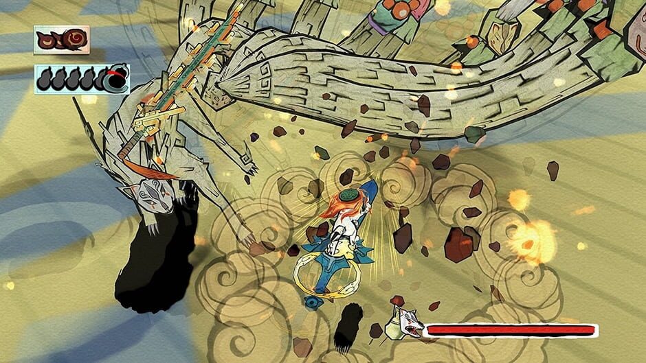 Screenshot from Ōkami HD