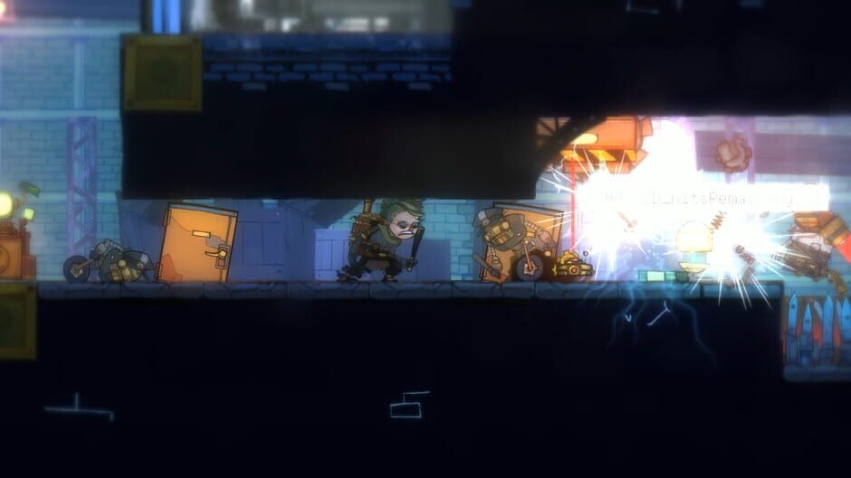 Screenshot from The Swindle