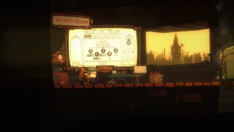 Screenshot from The Swindle