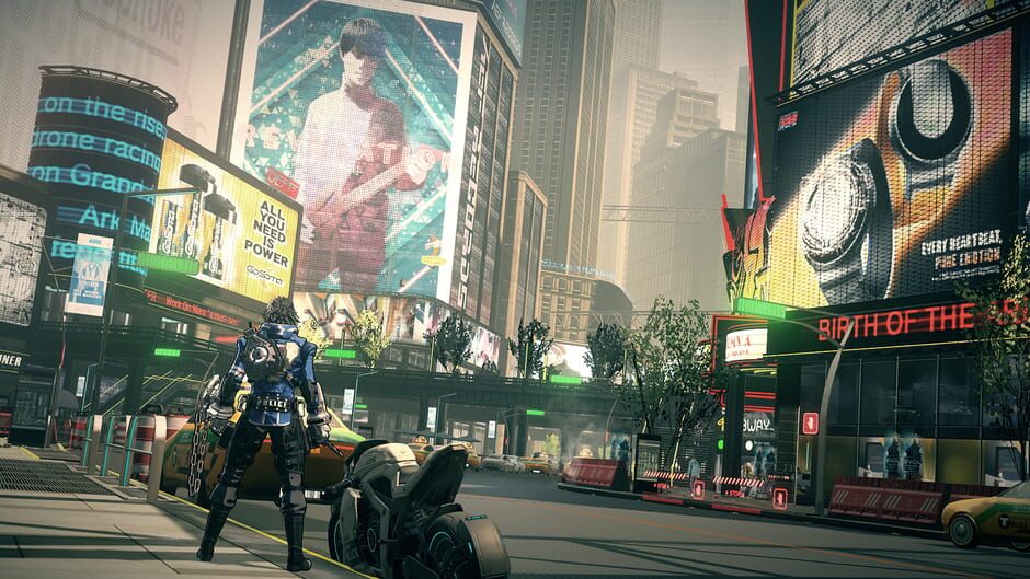 Screenshot from Astral Chain