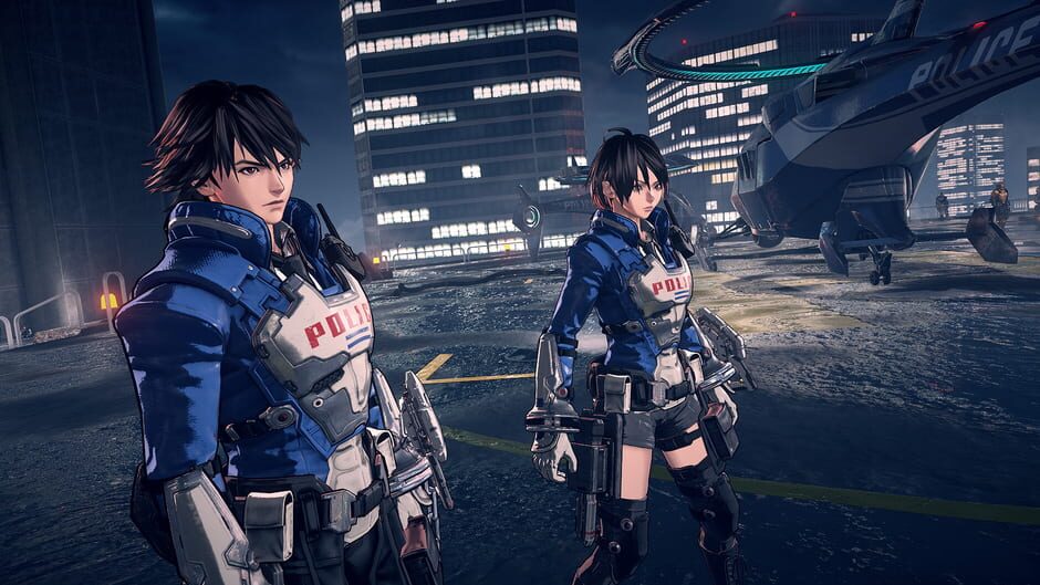 Screenshot from Astral Chain