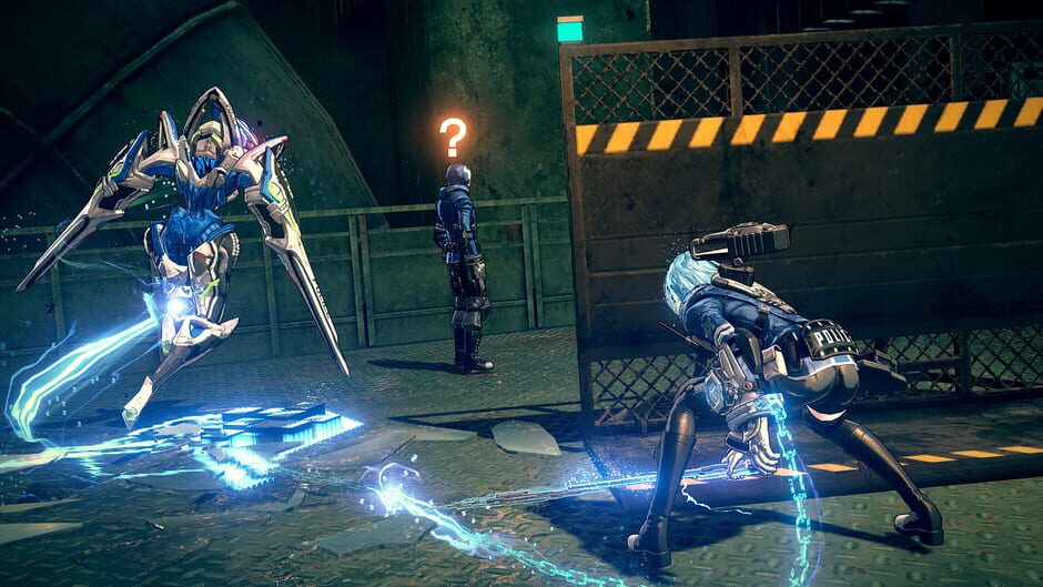 Screenshot from Astral Chain