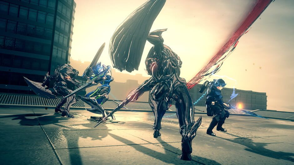 Screenshot from Astral Chain