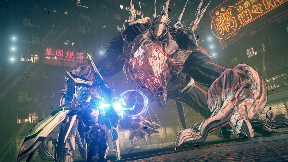 Screenshot from Astral Chain